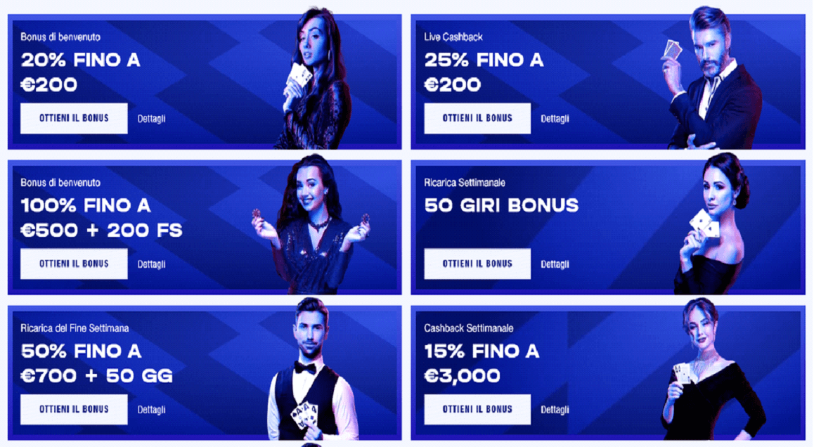 Giochi e bonus di Bankonbet
